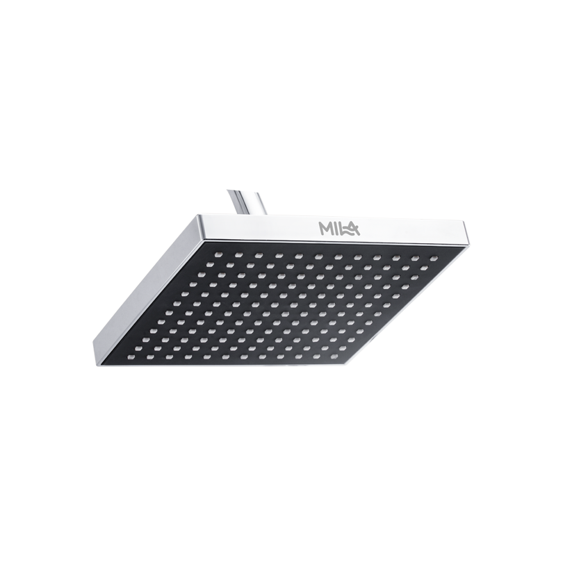 Mila Matte Rain Shower, 200 * 200mm, Shower Head surface with Chrome Rain Shower Head, MSXX0306CM, Single Function